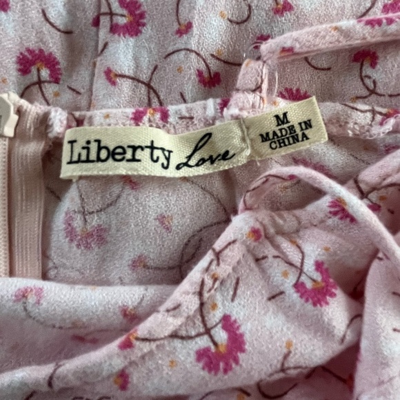 Liberty Love Pink Floral Dress - Picture 4 of 4